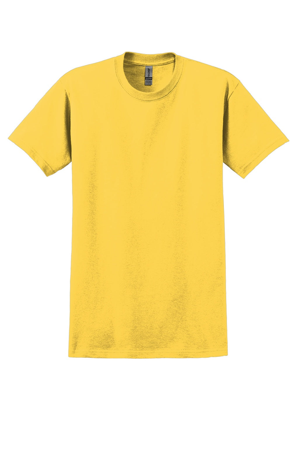 Gildan 2000/2000T Mens Ultra Short Sleeve Crewneck T-Shirt Daisy Yellow Flat Front
