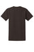 Gildan 2000/2000T Mens Ultra Short Sleeve Crewneck T-Shirt Dark Chocolate Brown Flat Back