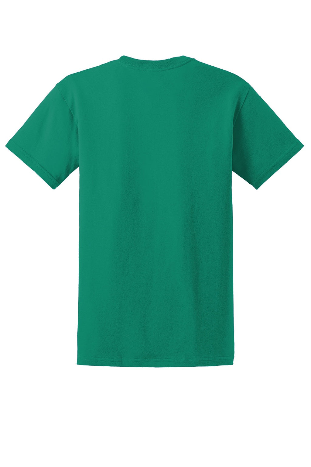 Gildan 2000/2000T Mens Ultra Short Sleeve Crewneck T-Shirt Kelly Green Flat Back