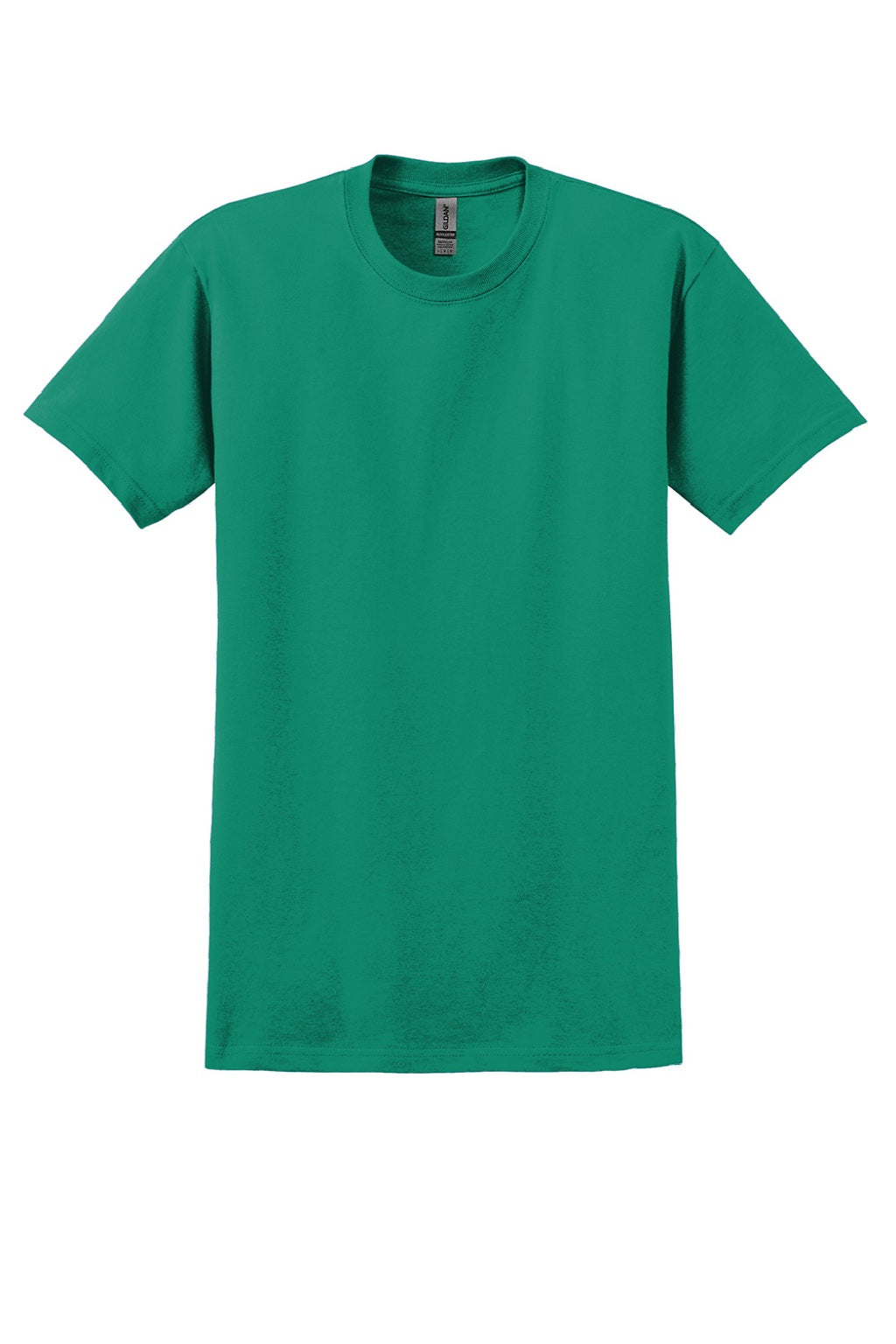 Gildan 2000/2000T Mens Ultra Short Sleeve Crewneck T-Shirt Kelly Green Flat Front