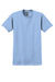 Gildan 2000/2000T Mens Ultra Short Sleeve Crewneck T-Shirt Light Blue Flat Front