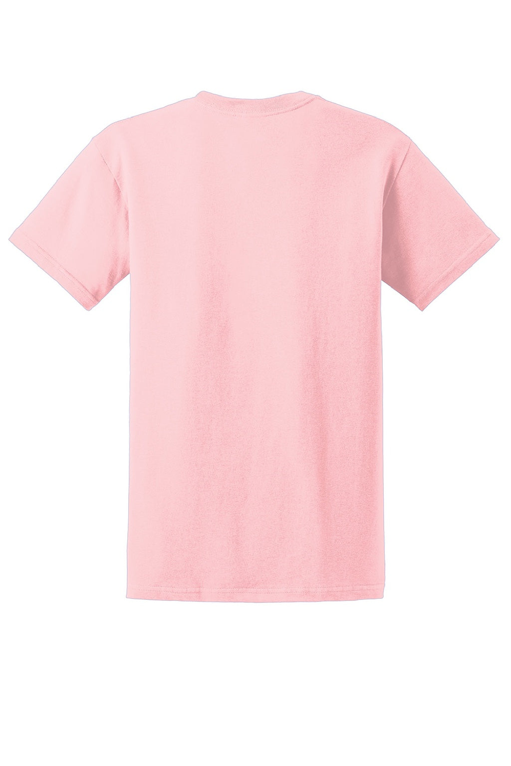 Gildan 2000/2000T Mens Ultra Short Sleeve Crewneck T-Shirt Light Pink Flat Back