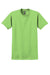 Gildan 2000/2000T Mens Ultra Short Sleeve Crewneck T-Shirt Lime Green Flat Front