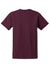 Gildan 2000/2000T Mens Ultra Short Sleeve Crewneck T-Shirt Maroon Flat Back