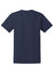 Gildan 2000/2000T Mens Ultra Short Sleeve Crewneck T-Shirt Navy Blue Flat Back
