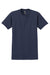 Gildan 2000/2000T Mens Ultra Short Sleeve Crewneck T-Shirt Navy Blue Flat Front