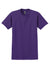 Gildan 2000/2000T Mens Ultra Short Sleeve Crewneck T-Shirt Purple Flat Front