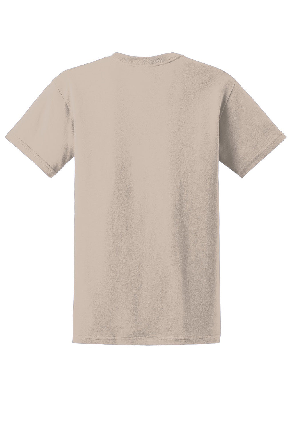 Gildan 2000/2000T Mens Ultra Short Sleeve Crewneck T-Shirt Sand Flat Back