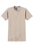 Gildan 2000/2000T Mens Ultra Short Sleeve Crewneck T-Shirt Sand Flat Front