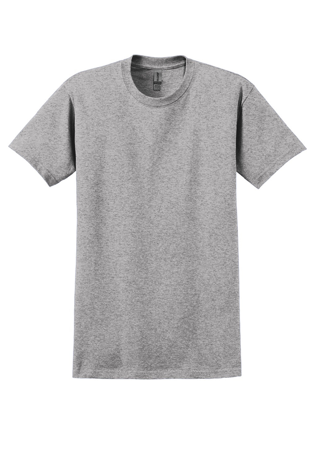 Gildan 2000/2000T Mens Ultra Short Sleeve Crewneck T-Shirt Sport Grey Flat Front