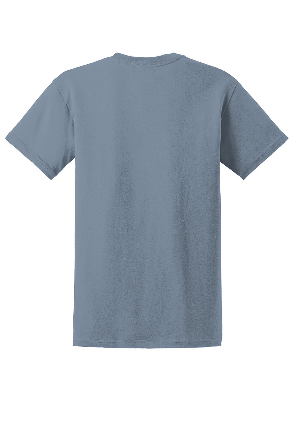 Gildan 2000/2000T Mens Ultra Short Sleeve Crewneck T-Shirt Stone Blue Flat Back