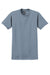 Gildan 2000/2000T Mens Ultra Short Sleeve Crewneck T-Shirt Stone Blue Flat Front