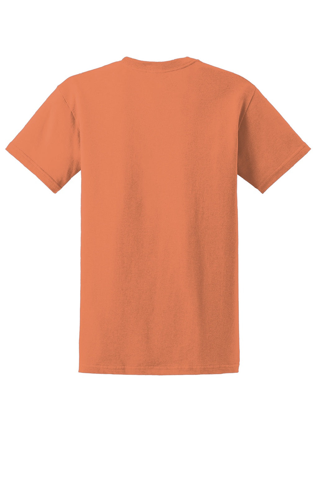 Gildan 2000/2000T Mens Ultra Short Sleeve Crewneck T-Shirt Tangerine Orange Flat Back