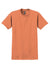 Gildan 2000/2000T Mens Ultra Short Sleeve Crewneck T-Shirt Tangerine Orange Flat Front