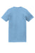 American Apparel 2001 Mens Fine Jersey Short Sleeve Crewneck T-Shirt Baby Blue Flat Back