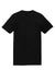 American Apparel 2001 Mens Fine Jersey Short Sleeve Crewneck T-Shirt Black Flat Back