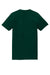 American Apparel 2001 Mens Fine Jersey Short Sleeve Crewneck T-Shirt Forest Green Flat Back