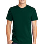 American Apparel Mens Fine Jersey Short Sleeve Crewneck T-Shirt - Forest Green