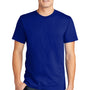 American Apparel Mens Fine Jersey Short Sleeve Crewneck T-Shirt - Lapis Blue