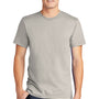 American Apparel Mens Fine Jersey Short Sleeve Crewneck T-Shirt - New Silver Grey