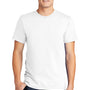 American Apparel Mens Fine Jersey Short Sleeve Crewneck T-Shirt - White