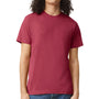 American Apparel Mens CVC Short Sleeve Crewneck T-Shirt - Heather Cardinal Red