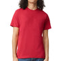 American Apparel Mens CVC Short Sleeve Crewneck T-Shirt - Heather Red