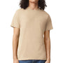 American Apparel Mens CVC Short Sleeve Crewneck T-Shirt - Heather Bone