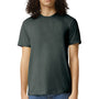 American Apparel Mens CVC Short Sleeve Crewneck T-Shirt - Heather Charcoal Grey