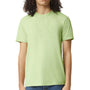 American Apparel Mens CVC Short Sleeve Crewneck T-Shirt - Heather Cucumber Green