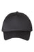 Valucap Hats VC700 Mens Foam Mesh Back Snapback Trucker Hat Black Flat Front