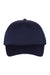 Valucap Hats VC700 Mens Foam Mesh Back Snapback Trucker Hat Navy Blue Flat Front