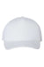 Valucap Hats VC700 Mens Foam Mesh Back Snapback Trucker Hat White Flat Front