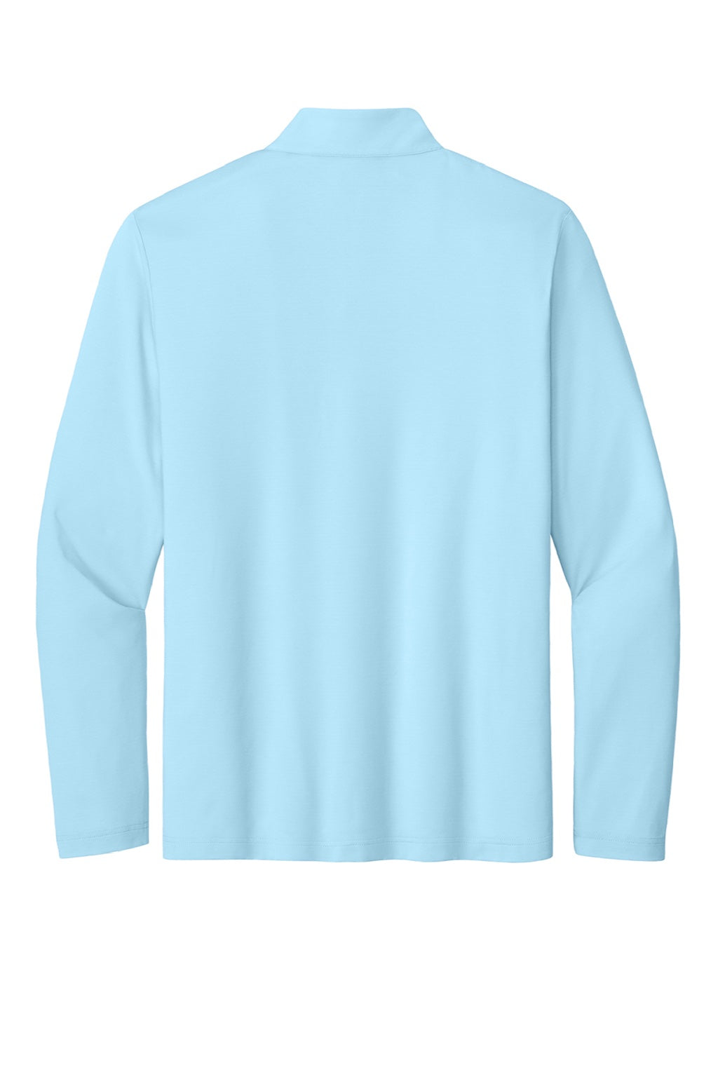 TravisMathew TM1MW452 Mens Crestview 1/4 Zip Sweatshirt Dream Blue Flat Back
