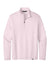 TravisMathew TM1MW452 Mens Crestview 1/4 Zip Sweatshirt Stone Pink Flat Front