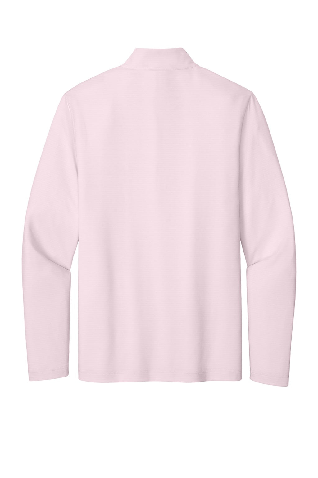 TravisMathew TM1MW452 Mens Crestview 1/4 Zip Sweatshirt Stone Pink Flat Back