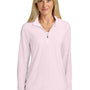 TravisMathew Womens Crestview 1/4 Zip Sweatshirt - Stone Pink - Coming Soon