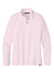 TravisMathew TM1WW003 Womens Crestview 1/4 Zip Sweatshirt Stone Pink Flat Front
