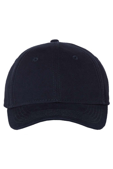 Valucap Hats AH30 Mens Structured Adjustable Hat Navy Blue Flat Front