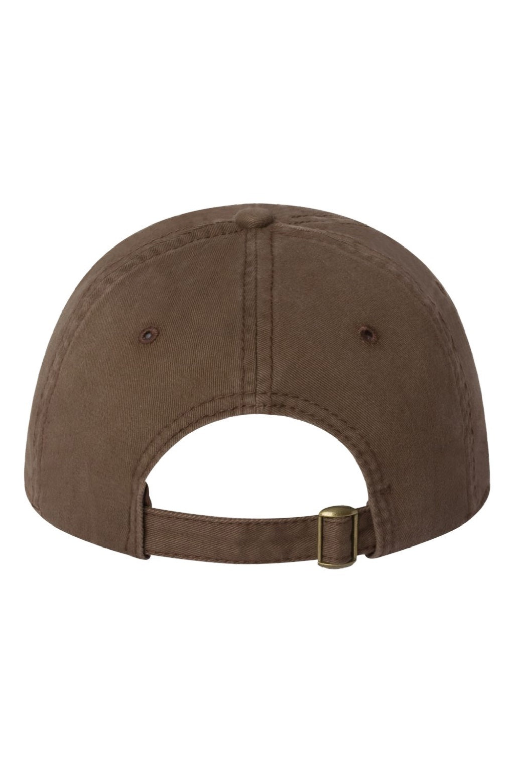 Sportsman Hats AH35 Mens Adjustable Hat Brown Flat Back