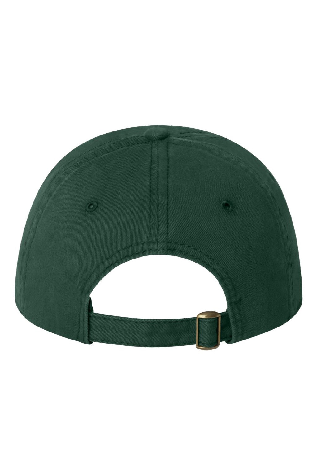Sportsman Hats AH35 Mens Adjustable Hat Dark Green Flat Back
