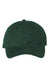 Sportsman Hats AH35 Mens Adjustable Hat Dark Green Flat Front