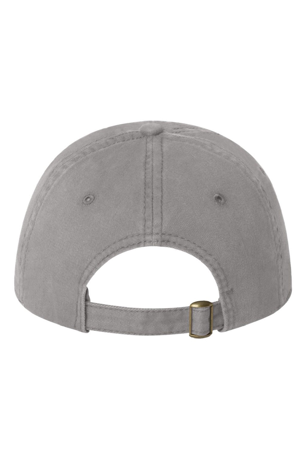 Sportsman Hats AH35 Mens Adjustable Hat Grey Flat Back