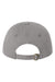 Sportsman Hats AH35 Mens Adjustable Hat Grey Flat Back