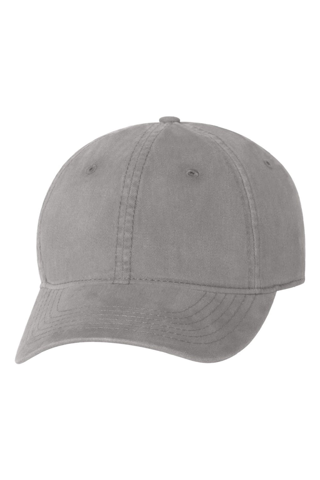 Sportsman Hats AH35 Mens Adjustable Hat Grey Flat Front