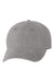 Sportsman Hats AH35 Mens Adjustable Hat Grey Flat Front