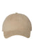 Sportsman Hats AH35 Mens Adjustable Hat Khaki Brown Flat Front