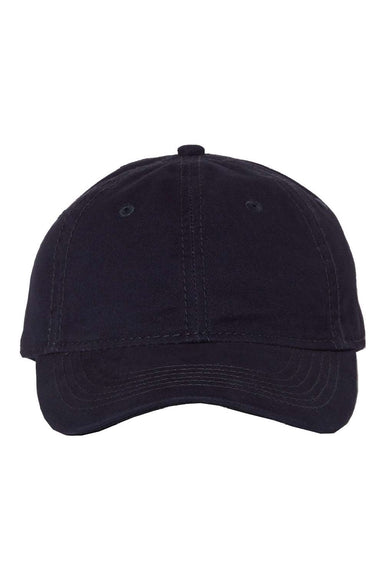 Sportsman Hats AH35 Mens Adjustable Hat Navy Blue Flat Front