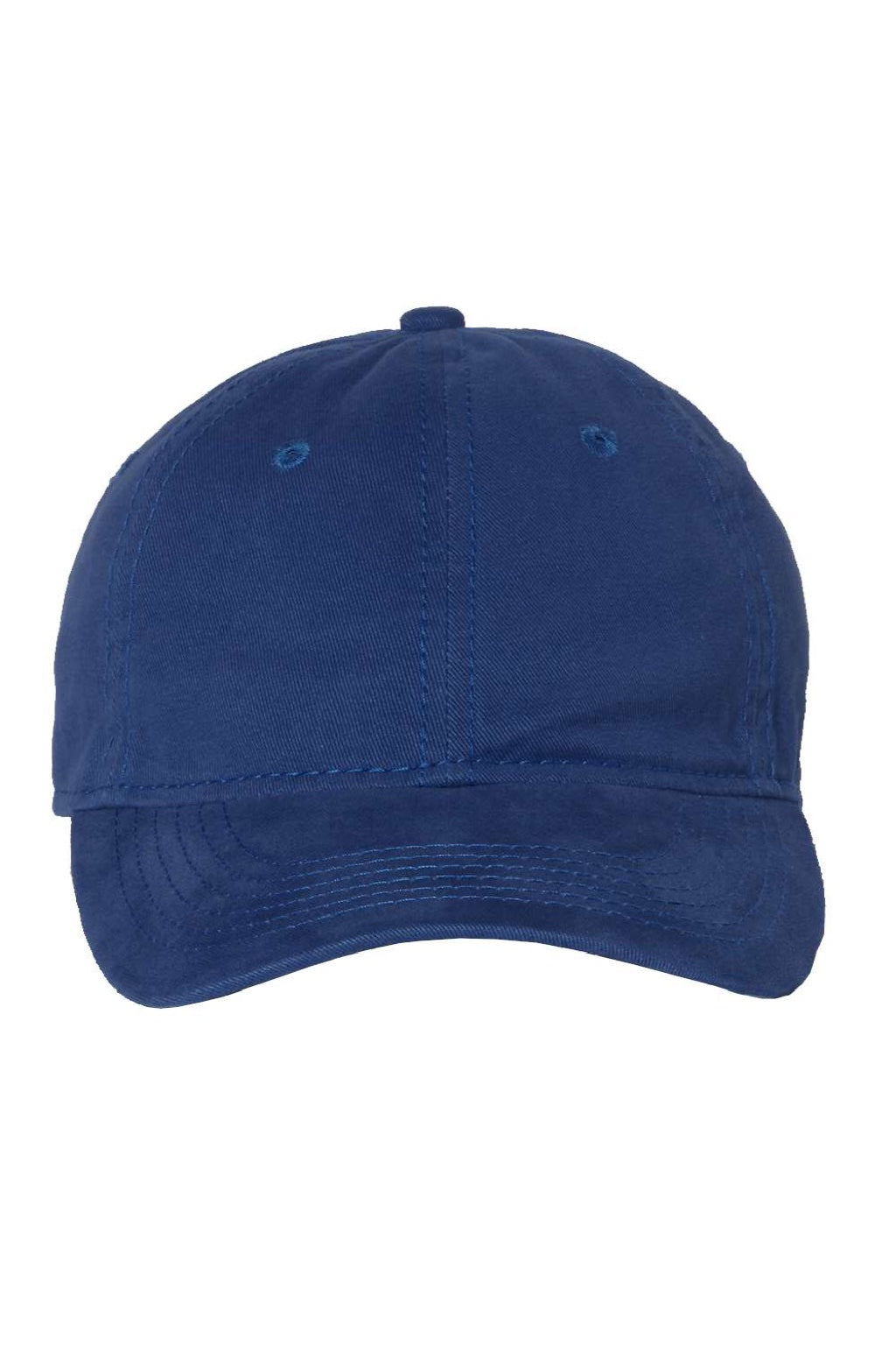Sportsman Hats AH35 Mens Adjustable Hat Royal Blue Flat Front
