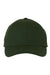 Valucap Hats 6440 Mens Econ Adjustable Hat Forest Green Flat Front